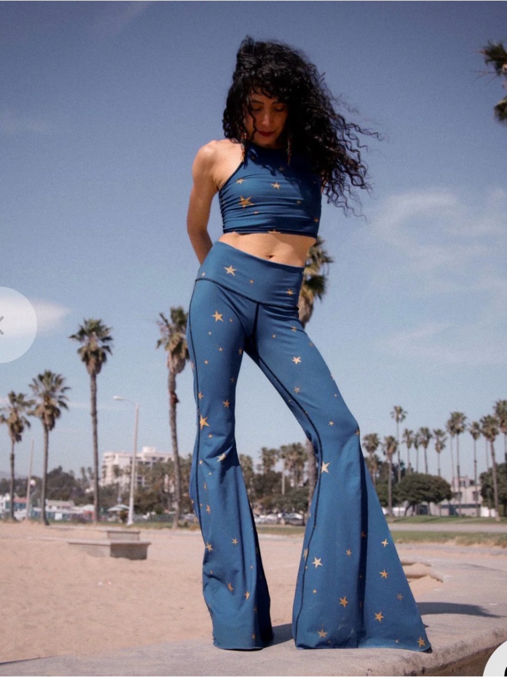 Teeki great star nation bell bottom pants